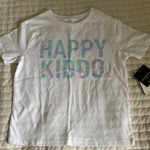 Grayson Threads White 'Happy Kiddo' Tee